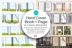 Book Mockup Kit For Canva