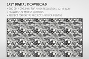 20 Seamless Zentangle Zen Patterns, a Pattern Graphic by Nordic Design (Thumbnail 2 of 9)