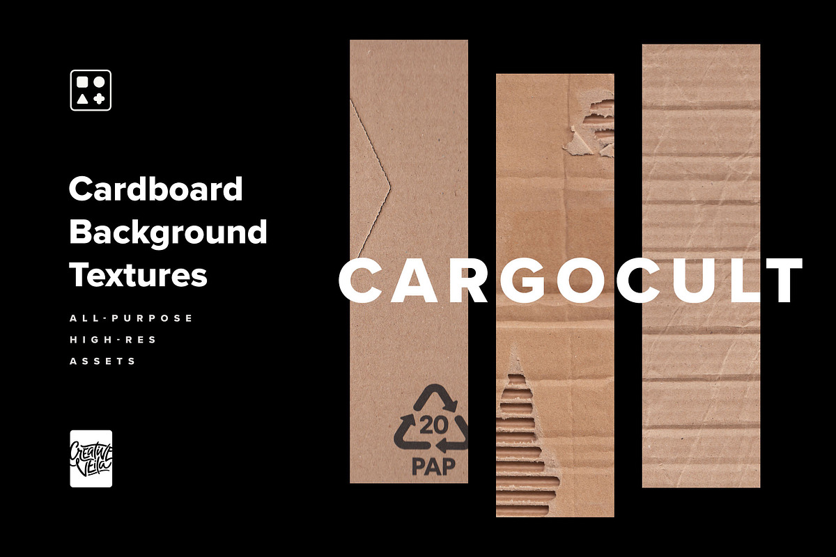 15 Cardboard Background Textures, a Texture Graphic by Creative Veila