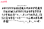 PLISER. OTF Painting font family., a Graphic by Luxfont (Thumbnail 6 of 9)