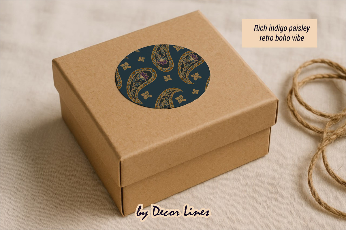 Midnight Saffron, a Decorative Illustration by Decor Lines (Photo 6 of 10)
