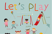 Lets play, an Education Illustration by Poppymoondesign (Thumbnail 2 of 2)