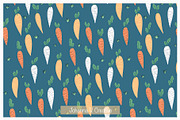 Cute Bunny & Floral Seamless Pattern, an Illustration by Johanna V. Creative (Thumbnail 4 of 7)