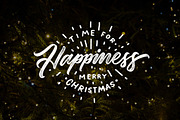 Merry Christmas 9 Lettering, a Texture Illustration by Davihero (Thumbnail 9 of 11)
