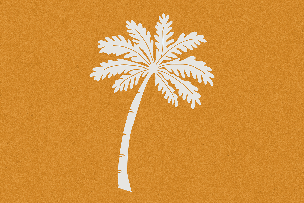 Palm Tree Illustration Pack, an Object Illustration by Destinee Design (Photo 4 of 5)