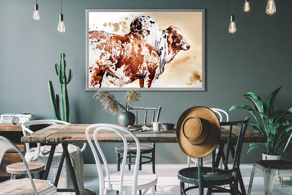 Cattle & Bulls Megabundle: 28 Breeds, an Animal Illustration by FineArt (Photo 5 of 16)