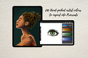 Classic Portrait Procreate Palette, a Palette Add-On by April Moffatt (Thumbnail 2 of 11)