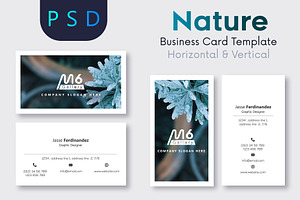 Nature Business Card Template- S48