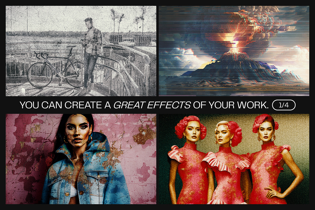 12 Photo Effect Templates, a Layer Style Add-On by iDoodle Studio (Photo 3 of 6)