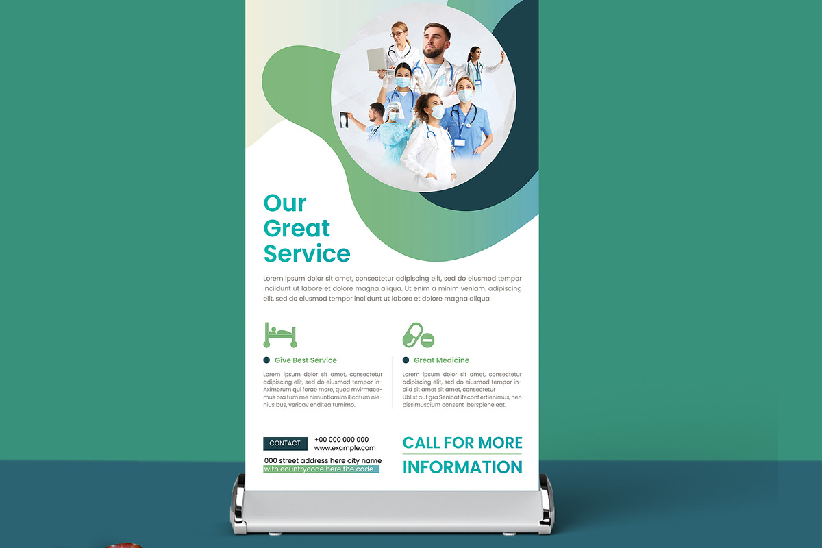 Modern Roll Up Banner Template preview 3