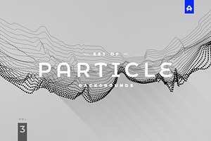 Particle Abstract Backgrounds Vol 3