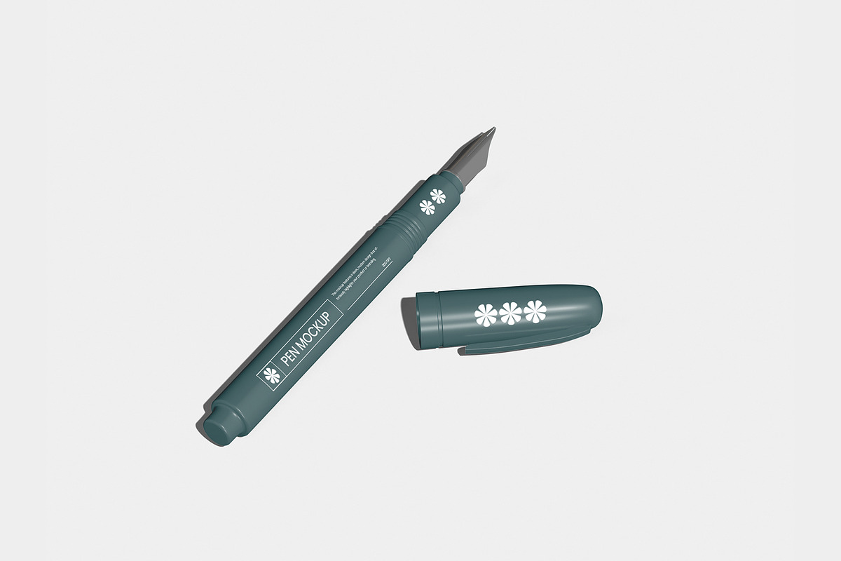 Pen Mockup, a Pens & Pencil Mockup by Unerispace (Photo 3 of 3)