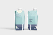 Tetra Milk Box Packaging, a Packaging Mockup by tiyasprabawa (Thumbnail 5 of 5)