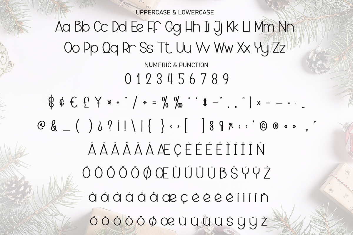 Wonderful Christmas | Script Font, a Script Font by Scratchones (Photo 7 of 8)