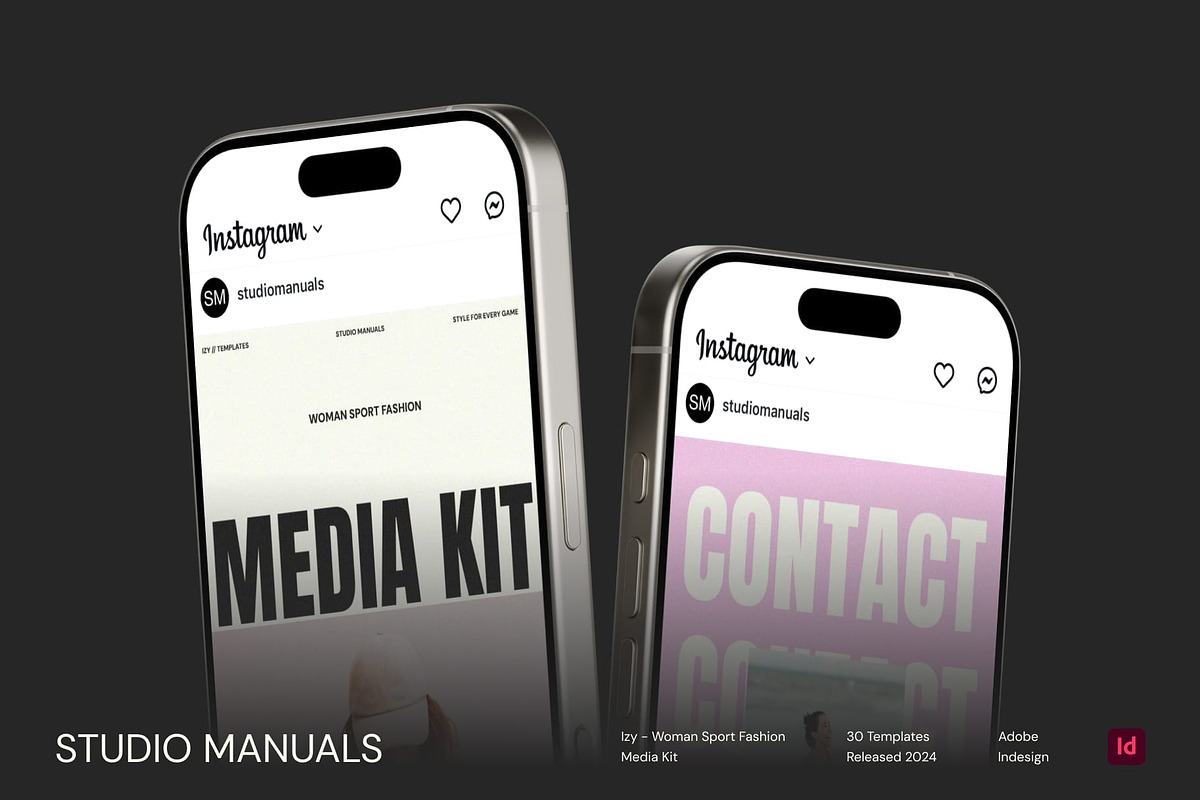 IZY - Woman Sport Fashion Media Kit, a Social Media Template by Studio Manuals (Photo 7 of 8)