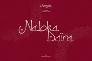 Koriyah - Ramadhan Arabic Font, a Handwritten Font by Flawless And Co (Thumbnail 7 of 9)