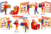 Christmas Online Shopping Vector Pak, an Object Graphic by MEDZ (Thumbnail 3 of 3)