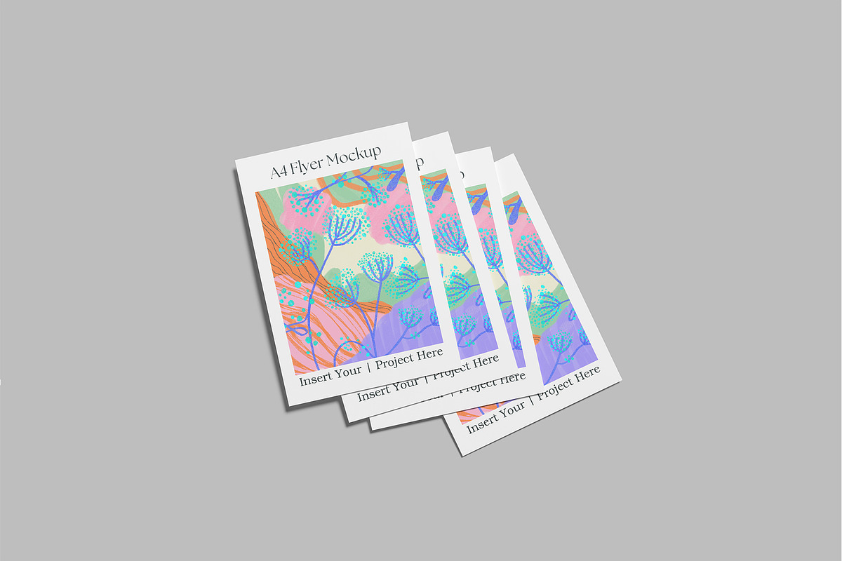 A4 Flyer Mockup, an Advertising Mockup by rizalamora (Photo 6 of 13)