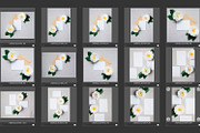 Linen Wedding Stationery Mockups, a Print Template by daintydarling (Thumbnail 2 of 4)