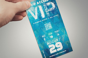 Blue Summer - VIP PASS CARD