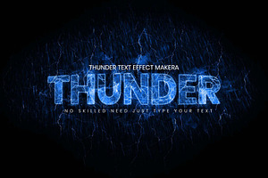 Thunder Text Effect Maker