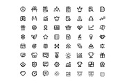 HR, Teamwork & Workplace Line Icons, an Outline Icon by gstudiovect21 (Thumbnail 5 of 5)