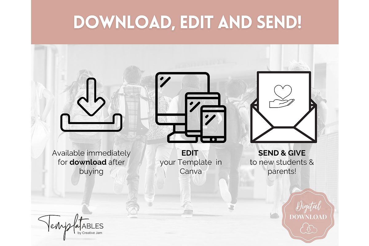 Meet the Teacher Template - Canva, a Templates & Theme by Templatables (Photo 9 of 9)