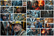 39 portraits of workers, a Person Photo by Handmadefont (Thumbnail 2 of 41)