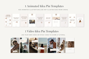 Pinterest Idea Pins Templates