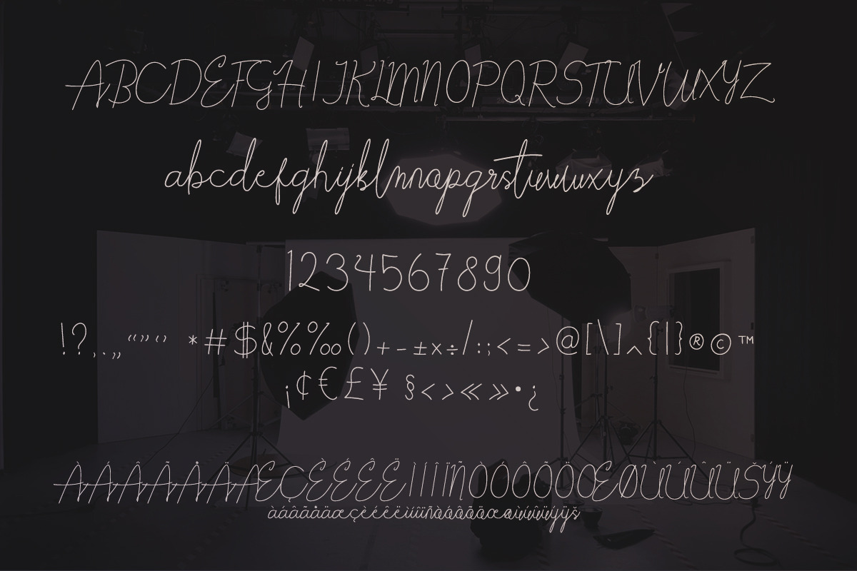 Elabama - Signature Font, a Script Font by Mojibam (Photo 5 of 5)