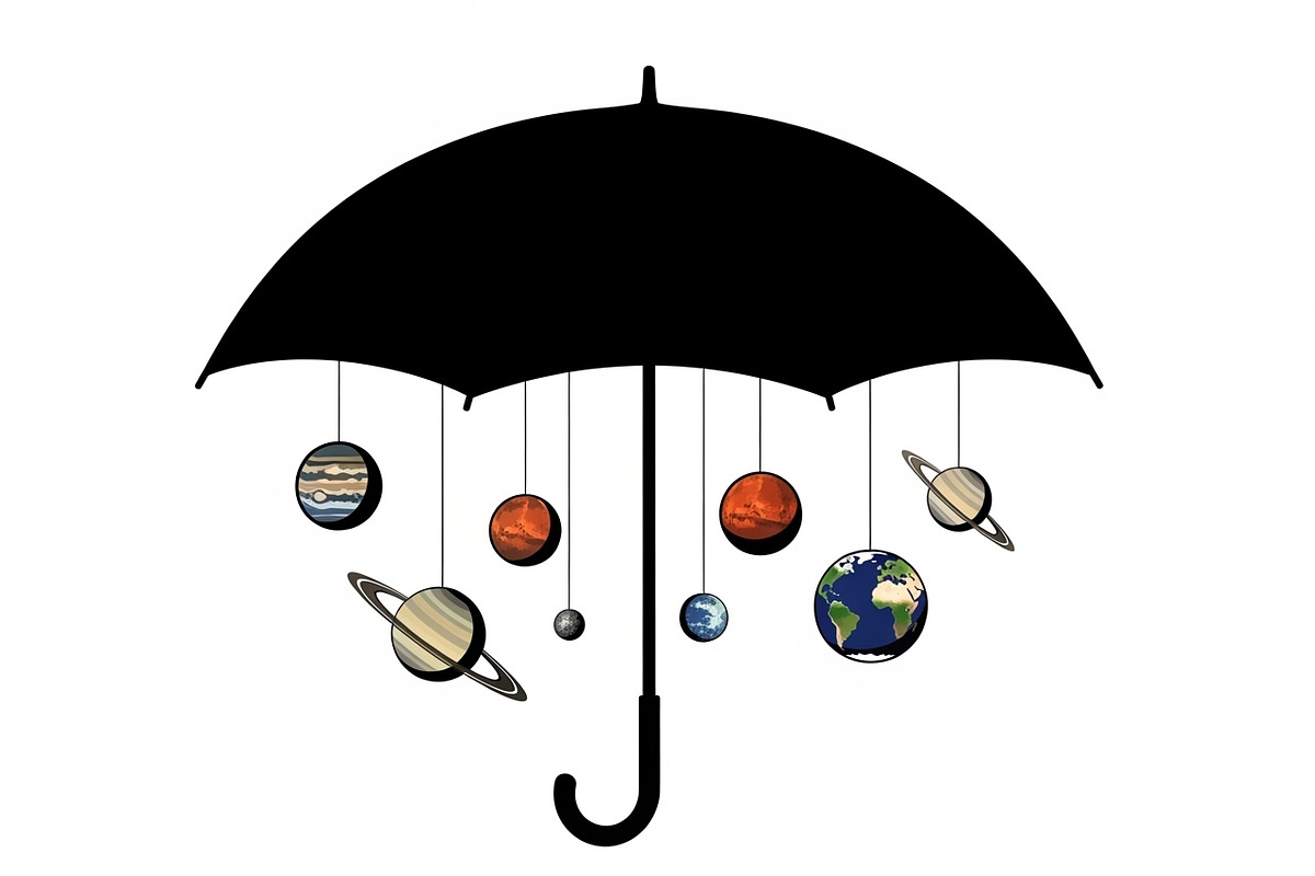 Celestial Umbrella Bundle, an Illustration by yasushie (Photo 9 of 31)