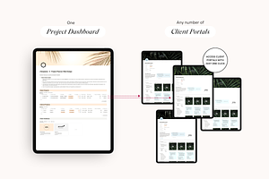 Notion Client Portal Project Planner