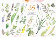 Gold & watercolor collection, a Texture Illustration by Elegantia (Thumbnail 4 of 13)