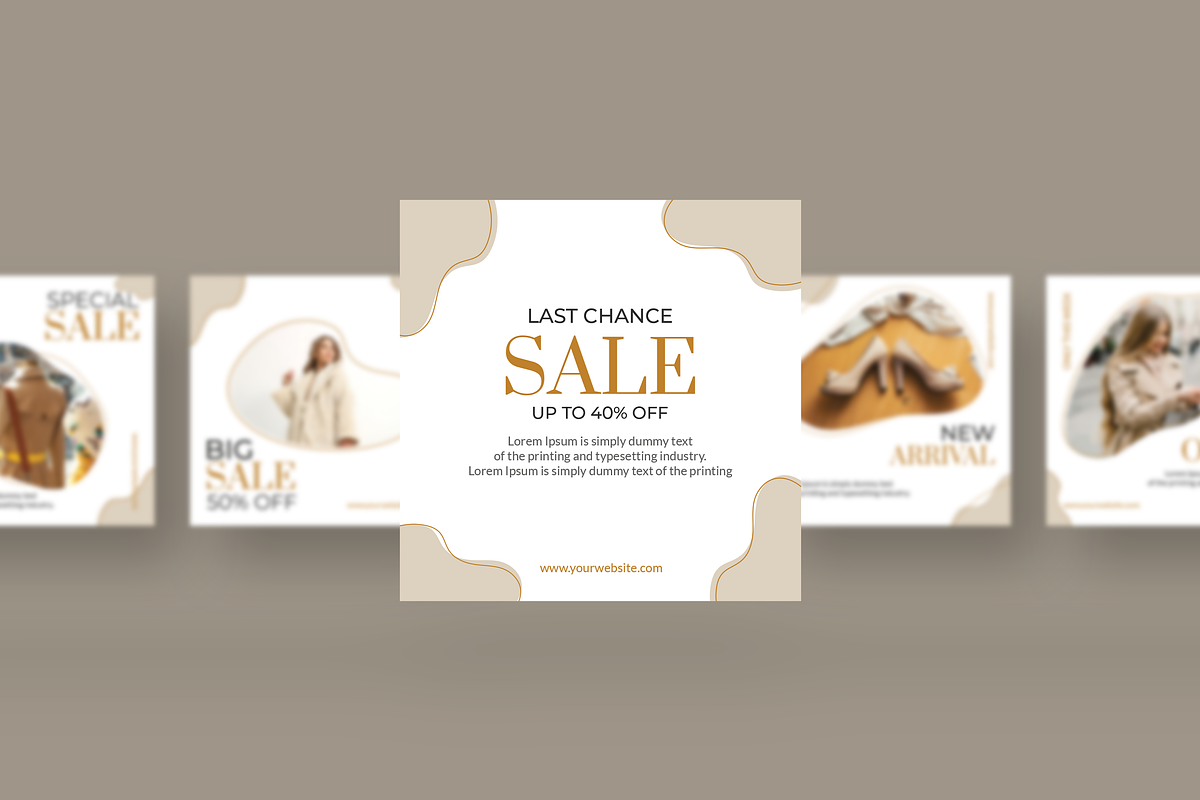 Fashion - Instagram Post Template, a Social Media Template by UnicodeID (Photo 3 of 4)