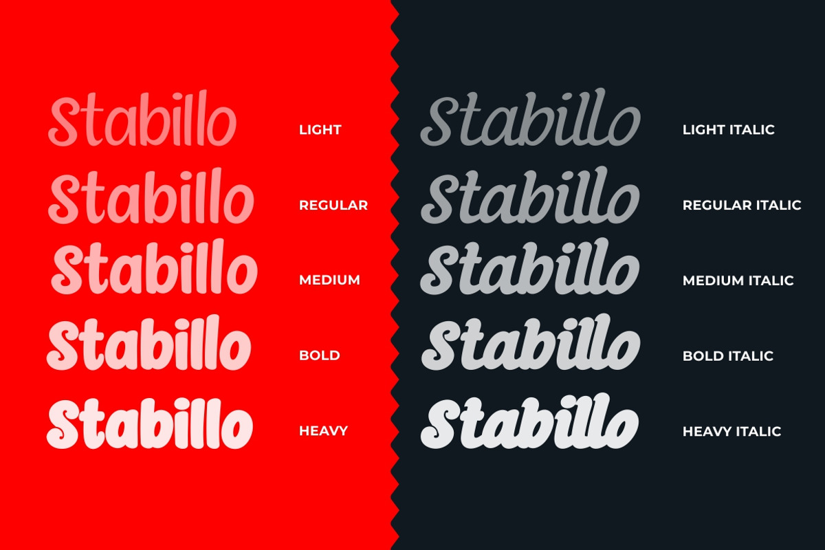 Stabillo Display Sans!, a Sans Serif Font by Burhan Afif (Photo 3 of 13)