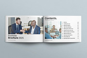 Business Brochure Template Landscape, a Brochure Template by E-Type (Thumbnail 2 of 7)