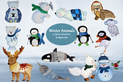 Winter animals, an Animal Illustration by Pretty light (Thumbnail 1 of 7)