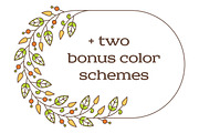 Boho - Frames and Wreaths set, a Decorative Illustration by Zhurov (Thumbnail 4 of 4)