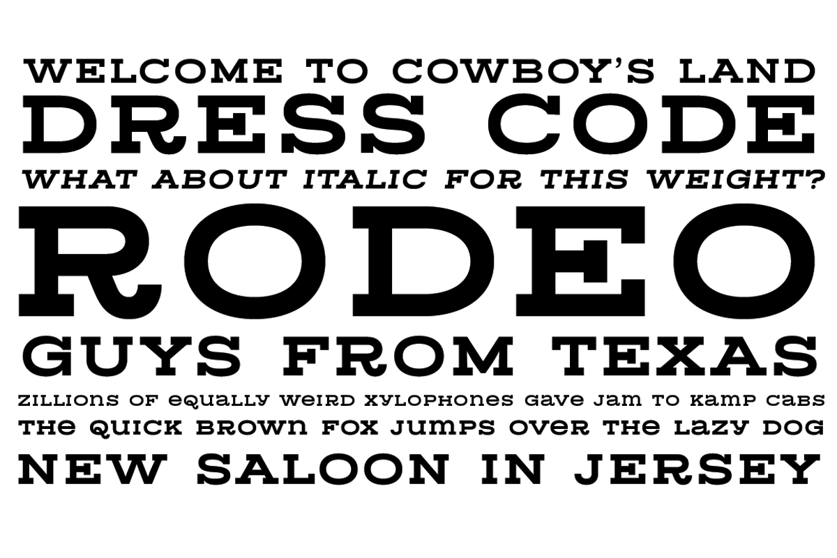 Rodeqa Slab 4F SemiBold preview 2