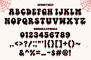 Spooky Melt Font, a Blackletter Font by Meow Creation (Thumbnail 2 of 9)