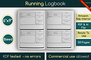 Running Logbook • KDP Interior, a Templates & Theme by HyeRi (Thumbnail 1 of 8)