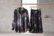 Dark Blooms - Seamless Patterns, a Pattern Graphic by texvogue (Thumbnail 4 of 10)