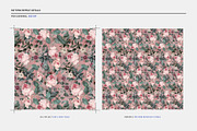 Vintage Roses - Seamless Patterns, a Pattern Graphic by texvogue (Thumbnail 3 of 11)