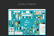 School Flat Collection, an Education Illustration by Palau (Thumbnail 3 of 6)
