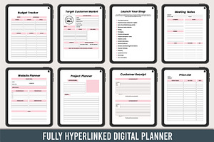 2024 Small Business Digital Planner