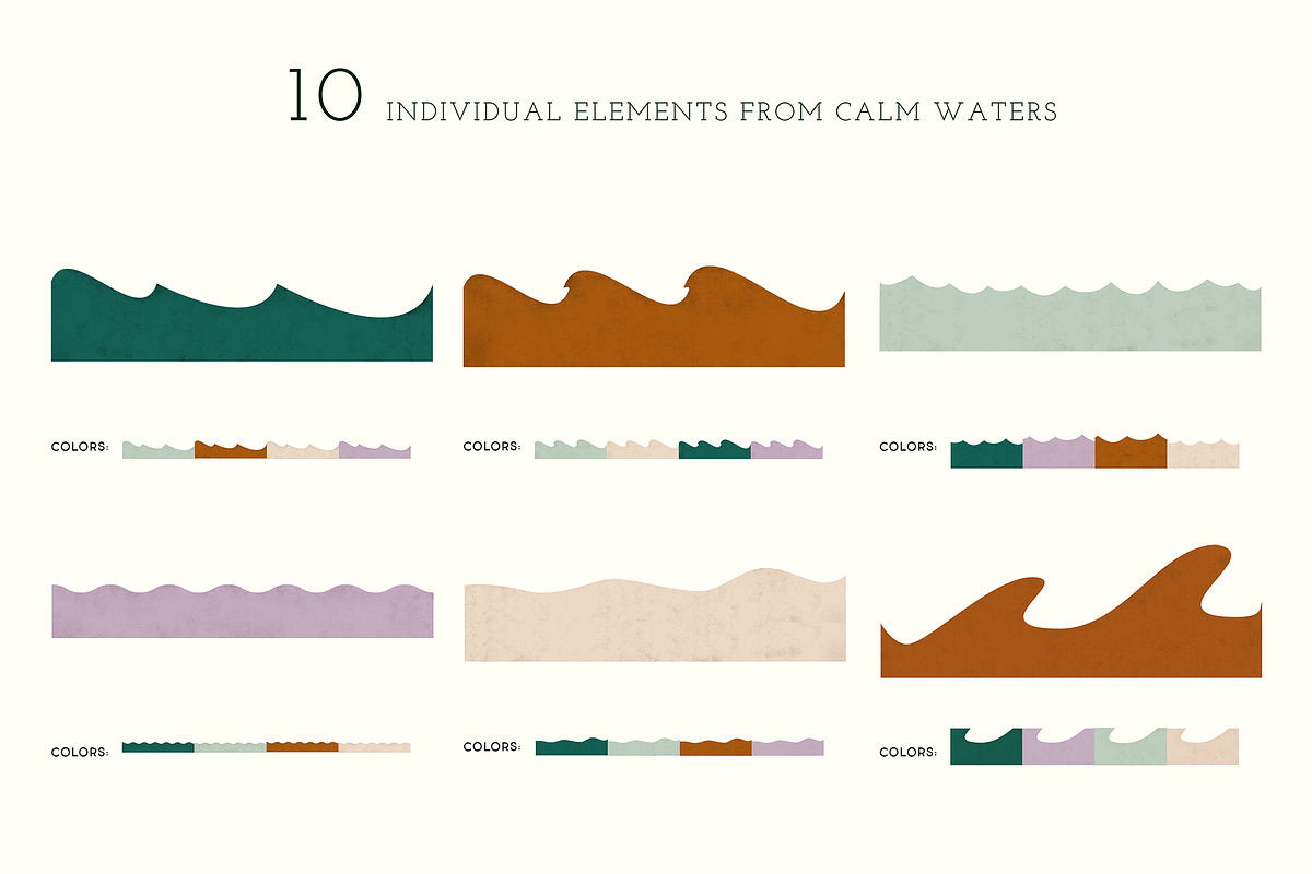 BUNDLE Love Places&Calm Waters, an Illustration by All This Concept (Photo 4 of 16)