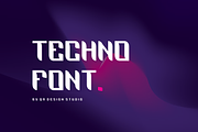Grotech - Tech & Futuristic Font, a Sans Serif Font by QR Design Studio (Thumbnail 3 of 8)