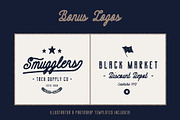 Contraband - Font Duo, a Handwritten Font by OPENCITYDESIGNCO (Thumbnail 4 of 5)