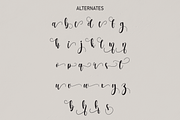 Soulmates | handwritten font, a Script Font by Scratchones (Thumbnail 8 of 10)