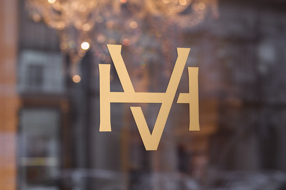 VH / HV Monogram Brand Logo, a Branding & Logo Template by Alphabet Agency (Photo 3 of 3)